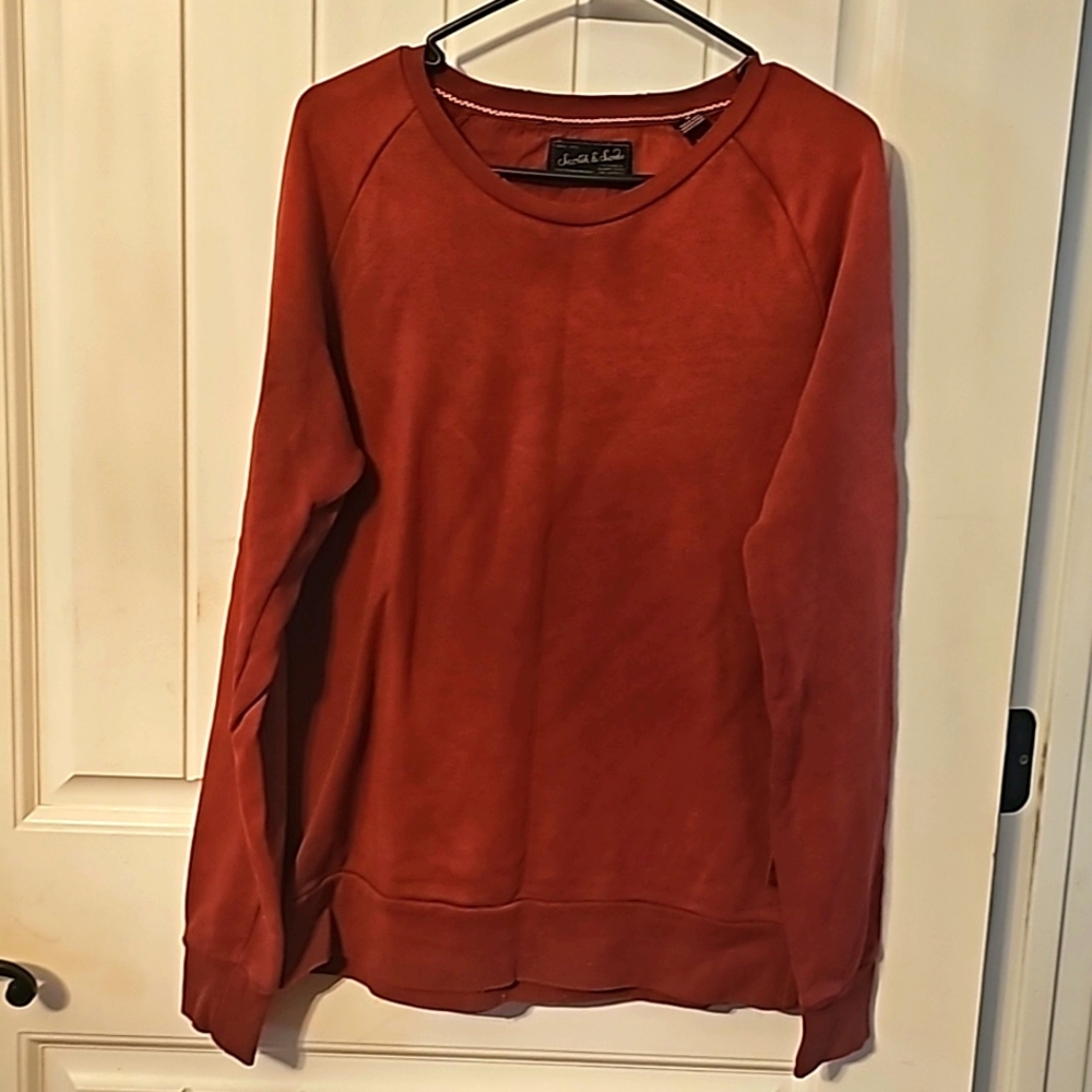 Scotch & Soda medium maroon crewneck